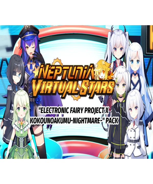 Neptunia Virtual Stars - Electronic Fairy Project x Kokounoakumu-Nightmare Pack DLC Steam Key GLOBAL